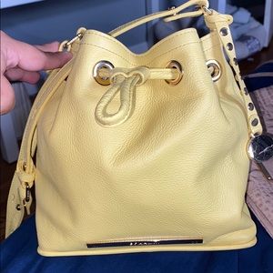 Yellow Brahmin cross body